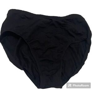 New Bloch black brief bottoms size AM